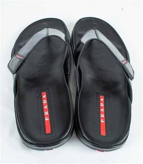 prada sandals for men|Prada flip flops men's.